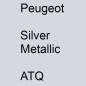 Preview: Peugeot, Silver Metallic, ATQ.